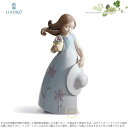 リヤドロ リトル バイオレット 紫の服を着た少女 01008043 LLADRO LITTLE VIOLET クリスマス ギフト プレゼント □