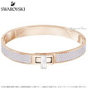 スワロフスキー ゲイブ バングル ホワイト ローズゴールド 5277839 Swarovski 【あす