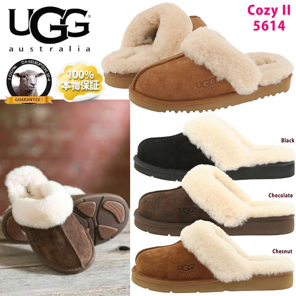 *UGG　アグ　COZY コージー スリッポン　ムートンスリッパ　5614 日本未発売 イ…...:importfan:10007198