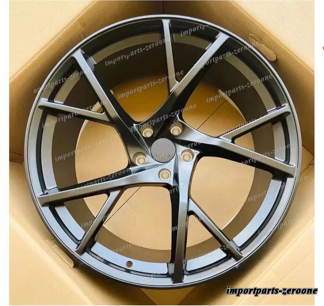 22インチ M スタイル サテンブラック ホイール ランボルギーニ ウルス 22x10 22x11.5 　-BRN-12627