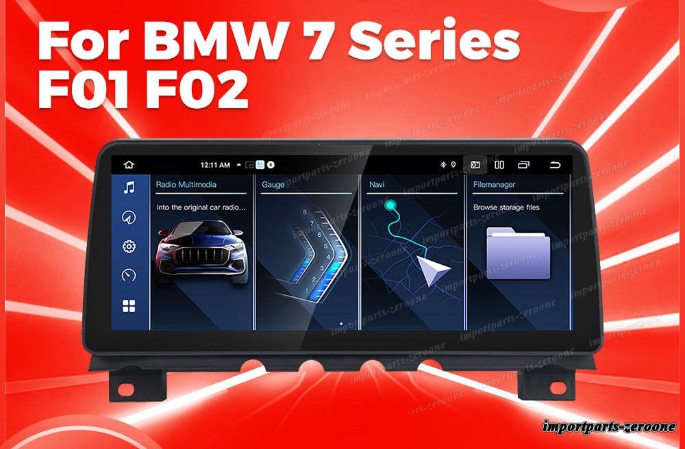 bmw 7シリーズF01 F02 NBT アンドロイドナビ 12.3インチ 2+64G -RA-1099