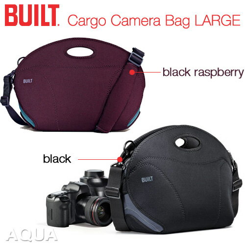 【送料無料】【カメラストラップのオマケ特典あり】BUILT NY （ビルトNY） Cargo Camera Bag L （BLK/BRY） 　カーゴ カメラバッグ L　ブラック/ブラックラズベリー【smtb-TD】BUILT NY/BUILT/ビルト/ニューヨーク/カジュアル/カメラバッグ/ブラック/ブラックラズベリー/マイクロドット/オシャレ/お洒落