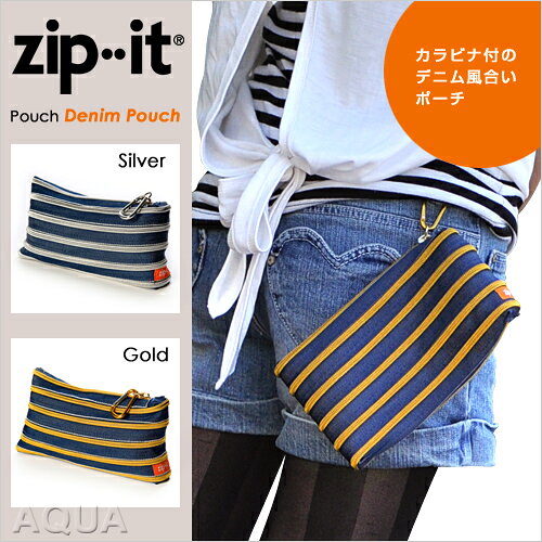 ڥեåʪݡ zipitʥåץåȡ Denim pouchʥǥ˥ݡ ZP-ZDP ѥݡ ڥ󥱡 ʪ
