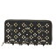クリスチャン ルブタン Christian Louboutin 財布 レディース 3175224 M442 ラウンドファスナー長財布 PANETTONE パネトーン BLACK/MULTIMETAL ブラック