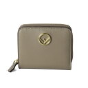 フェンディ FENDI 財布 レディース 8M0407 A18B F0E65 二つ折り財布 ミディアム TORTORA+ORO SOFT ベージュ