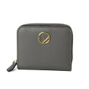 フェンディ FENDI 財布 レディース 8M0407 A18B F0YPP 二つ折り財布 ミディアム ARGILLA+ORO SOFT グレー