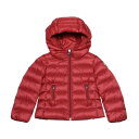 モンクレール MONCLER アウター キッズ ガールズ ADORNE 53048 462 フード付 ダウンジャケット ADORNE アドーン RED レッド 2A-6A