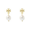 トリー バーチ TORY BURCH アクセサリー レディース 11165530 106 ピアス CRYSTAL PEARL DROP クリスタル パール ドロップ IVORY/SHINY GOLD ゴールド