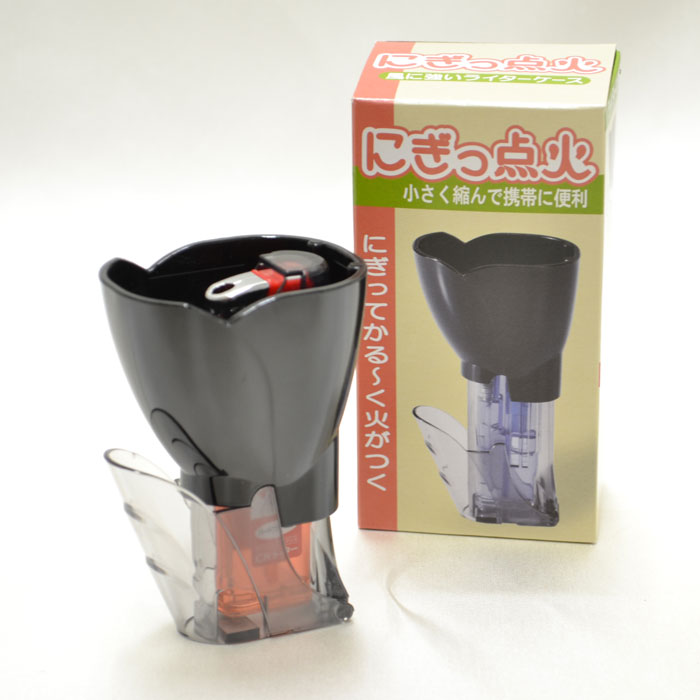 【墓参り用品】 線香着火器 【にぎっ点火 CRライター付】 簡単 便利 【お線香】 【墓石…...:inaba-b:10000948