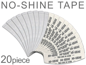 【かつら用両面テープ】NO-SHINE TAPE ノーシャイン（20枚入り）【1023max10】（かつら・テープ・装着）テカらない