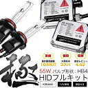 ANE/ZNE10系 WISH(ウィッシュ) 極 HIDキット HB4 55W フォグランプ
