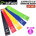 エクササイズバンド ループバンド トレーニング チューブ 強度別5本セット 筋トレ ダ