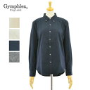 ジムフレックス J-0872BSD 4color 60/2ビエラ起毛 無地 長袖 ボタンダウン シャツ Gymphlex VIYELLA BLOUSE
