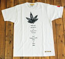 メンズTシャツ デッサン ヘンプ柄