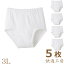 NEW!5枚組送料無料【天引ブリーフ】メンズ快適工房(KH5031)3Lサイズ/グンゼ/GUNZE/グンゼメンズ/GUNZEメンズ/グンゼ男/下着メンズ/メンズ下着/ブリーフ/パンツ/グンゼ下着/綿/コットン/前あき/パンツ 白/下着 男性/日本製/(01630)
