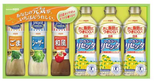 【全国送料無料】日清オイリオ リセッタ＆ドレッシングギフト