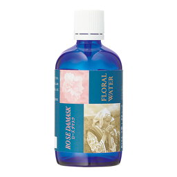 <strong>フローラルウォーター</strong> <strong>生活の木</strong> ローズダマスク100ml 芳香蒸留水 ハイドロゾル