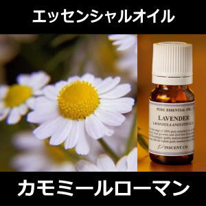 カモミールローマン　3ml〜エッセンシャルオイル[精油/アロマオイル]〜（日本アロマ環境協…...:inscent:10006024