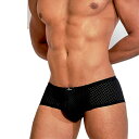 THE PACK/Ethan Boxerbrief ボクサー ストレッチ ドットメッシュ メンズインナー ファッション ドットメッシュ ローライズ ボクサーブリーフ