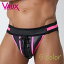 VAUX KICK OFF LACE UP JOCKSTRAP 靴紐 開口 レザー ポーチUP セクシー ローライズ おしゃれ ジョックストラップ