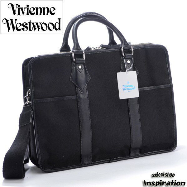 ヴィヴィアンウエストウッドマン バッグ 2wayデザインバッグ〈黒〉（vwm231-10）…...:inspiration:10001912