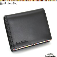 ポールスミス財布小銭入れコインケース黒PaulSmithpsu050-10ブラックメンズ紳士