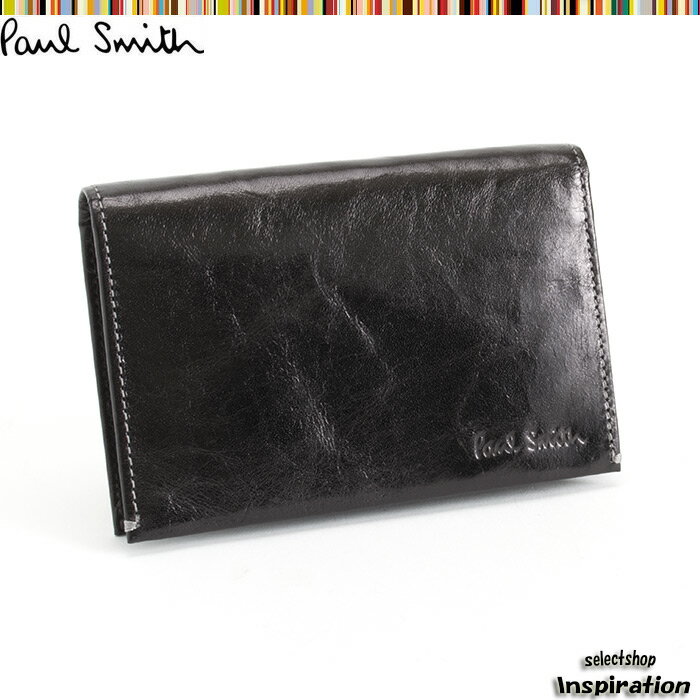 ポールスミス 名刺入れ カードケース 黒 Paul Smith psu602-10 ブラッ…...:inspiration:10005915