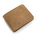 タケオキクチ 財布 二つ折り財布 キャメル TAKEOKIK...
