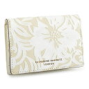 <クーポン配布中>訳あり キャサリンハムネット 名刺入れ カードケース アイボリー KATHARINE HAMNETT LONDON khp431-63 b レディース 婦人