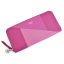 <クーポン配布中>展示品箱なし ニナリッチ 財布 長財布 ラウンドファスナー ダークピンク NINA RICCI 035360310-37 レディース 婦人