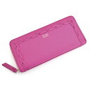 <クーポン配布中>展示品箱なし ニナリッチ 財布 長財布 ラウンドファスナー ダークピンク NINA RICCI 035380310-37 レディース 婦人