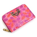 <クーポン配布中>アナスイ 財布 小銭入れ コインケース ラウンドファスナー ピンク ANNA SUI 313884-30 レディース 婦人