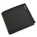 <クーポン配布中>ポールスミス 財布 二つ折り財布 黒(ブラック) Paul Smith psc655-10 メンズ 紳士