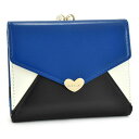 訳あり ポールスミス 財布 二つ折り財布 がま口財布 青(ブルー) Paul Smith pwd282-30 b レディース 婦人