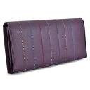 展示品箱なし ポールスミス 財布 長財布 紫(パープル) Paul Smith psu034-34 メンズ 紳士