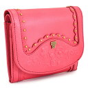 展示品箱なし アナスイ 財布 二つ折り財布 BOX型 ピンク ANNA SUI 313453-33 b レディース 婦人