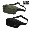 【SUBDUED】ABALONE POUCH カラー:black / olive 【サブデュード】【スケートボード】【小物/バッグ】