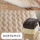 マイクロファイバー敷きパッド(セミダブルサイズ)【送料無料】あす楽
