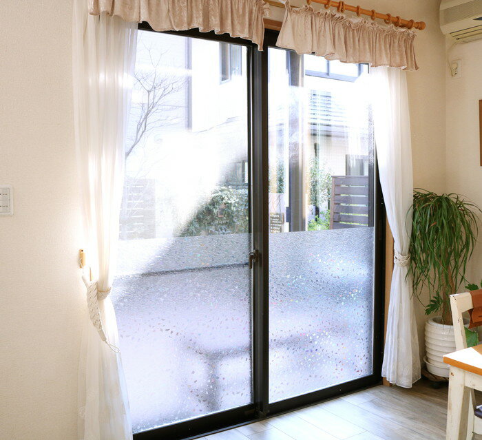 【法人・個人事業主様限定】窓飾りシート/レンズタイプ 92cm幅×15m巻 | ガラスシート ガラスフィルム 目隠し 目隠しシート 窓ガラス 紫外線対策 uvカットフィルム 貼ってはがせる 窓用フィルム ペアガラス 窓ガラスフィルム 目隠しフィルム 貼り付け uvカット 窓 フィルム