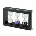 【代引き不可】【納期指定不可】【Sand Timer】砂時計3分&4分&5分計 ★時の流れを「目」で感じる