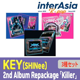 ★3種セット★ KEY - 2nd Album Repackage 「Killer」 2集<strong>リパッケージ</strong> シャイニー キー SHINee kpop 韓国版 韓国直送 送料無料