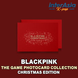 BLACKPINK THE GAME PHOTOCARD COLLECTION CHRISTMAS EDITION ブルピン ブラックピンク <strong>公式グッズ</strong> YGエンターテインメント kpop 韓国盤 送料無料