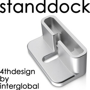 【レビューを書いて特別価格♪】iPhone4S バンパー 4thdesign Premium stand dock【iPhone4S・iPhone3/3GS・iPod stand】【限定版】メタル プレミアム　スタンド 充電 メタルスタンド iPhone4S　ジュラルミン 削り出し