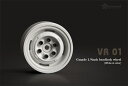 1.9 VR01 beadlock wheels (White) (2) GM70106 ラジコンパーツ ラジコンカー スペア オプション カスタム 部品 オリジナル オフロード クローラー ロックバギー 05P01May16
