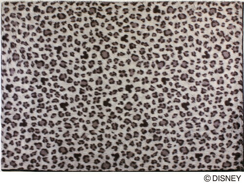 ラグマット ディズニー ミッキーマウス Leopard Like Rug 約200cmX200cm