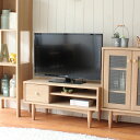 テレビ台 AVボード 北欧風 ナチュラル ほこほこ 幅80cm 送料無料 テレビボード AV収納 TV台 TVボード 木製 32V 中型 24インチ 26インチ 32インチ 引出し 引き出し 木製脚 配線孔 木目|リビングボード サイドボード シンプル おしゃれ ローボード ロータイプ ロー