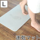 バスマット 速乾 バーミキュライトバスマット L ( 足ふきマット 足拭きマット 風呂マット 防カビ...