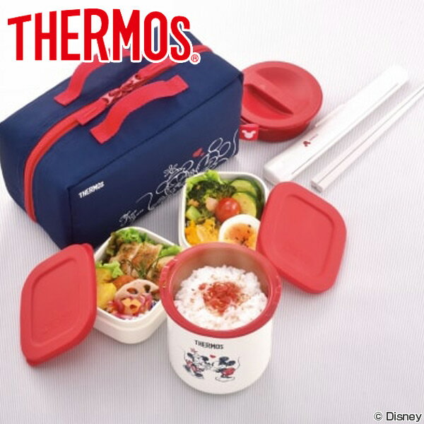 保温弁当箱　ランチジャー　サーモス　thermos　ミッキーマウス　DBQ-253DS （ お弁当箱 保温 食洗機対応 ランチボックス レンジ対応 弁当箱 ミッキー ディズニー ）【5000円以上送料無料】