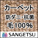 カーペット 激安 通販 サンゲツ オーダーカーペット！ 60％引き！江戸間7.5畳(261×440cm)ロック加工無しのジャストサイズ