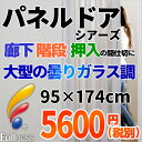 パネルドア パネル6mm厚の高級感 規格サイズ パネルドア ...